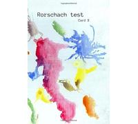 Rorschach test, Card X: lined notebook