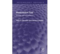 Rorschach's Test : Scoring and Interpretation