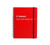 Roruban Memo Pad with the Pocket B6 Grid 70 Pages Red by Roruban