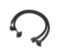 RORVECQ 1Pair Fog Lamp Wiring Harness Extension Wire Harness | For Jeep For Wrangler JK JKU 2010-2017 JL 2018- 5202 To PSX24W Adapter Harness