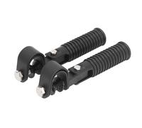 RORVECQ 2Pcs Universal Motorcycle Gear Shift Shifter Lever Foot Pad Pedal Start Foot Pegs Pad Moto Accessories For 26mm-31mm Guard Rod(BLACK)