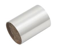 RORVECQ 35/42/48//53MM Universal Motorcycle Catalyst DB Killer Full System Exhaust Muffler Silencer Noise Sound Eliminato(35X50MM)