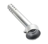 RORVECQ 48mm Universal Baffle Insert Motorcycle Exhaust Muffler DB Killer Adjustable Silencer Eliminator Sound Removable Stainless Steel