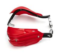RORVECQ 7/8" 1 1/8" Hand Guards Motorcycle Handguards Universal For Dirt Bike ATV 22mm 28mm For Kawasaki KX250F KLR650(RED)
