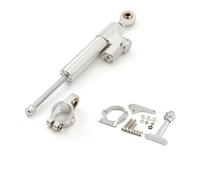 RORVECQ Aluminum Motorcycle For Kawasaki ER6N ER-6N 2006 2007 2008 Steering Stabilizer Damper Mounting Bracket Complete Set(Model B)