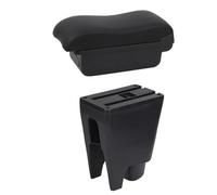 RORVECQ Car Armrest Box For Citroen C1 Central Armrest Box Retrofit Parts Center Storage Box(B2 Black Line)