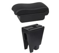 RORVECQ Car Armrest Box For Citroen C1 Central Armrest Box Retrofit Parts Center Storage Box(C2 White Line)