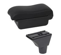 RORVECQ Car Armrest Box For Citroen For Berlingo Central Store Content Car-styling Decoration With Cup Holder(C2 Black Line)