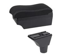 RORVECQ Car Armrest Box For Citroen For Berlingo Central Store Content Car-styling Decoration With Cup Holder(E2 White Line)