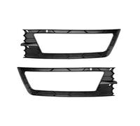 RORVECQ Car Fog Light Cover Front Lower Bumper Vent Grille Fogs Lamp Frame For Skoda For Rapid 2013 2014 2015 2016 2017(Left and Right)