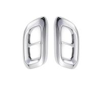 RORVECQ Car Tail Throat Liner Pipe Exhaust System Cover ABS Plastics Tailpipe Cover For Mercedes For Benz GLC GLE GLS W167 W253 2020 2021 2022 2023 2024(Silver)