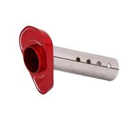 RORVECQ Catalyst Suitable For Motorcycle Modification Exhaust Muffler For K10 Industrial And Trade Triangle Tail Special Muffler(RED)