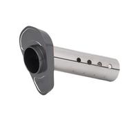 RORVECQ Catalyst Suitable For Motorcycle Modification Exhaust Muffler For K10 Industrial And Trade Triangle Tail Special Muffler(GRAY)