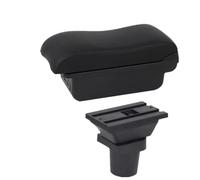RORVECQ Central Armrest Box For Toyota For Yaris For Vitz 5dr Hatchback 1998-2006 2007 2008 2009 2010 2011 Car Armrest Box(B2 black line 3USB)