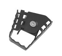 RORVECQ Foot Brake Lever Pedal Extension Rear Brake Peg Pad Extender For F650GS F750GS F800GS R1200GS LC R1250GS ADV F850GS(BLACK)