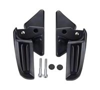 RORVECQ Footrest Motorcycle Rear Passenger Footrest Easy Installation Replace Accessories Pedal Folding Footpeg For Vespa LX Lxv S(BLACK)