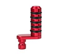RORVECQ For Aprilia For Tuono 125 4T For Shiver 750 900 Rear Brake Lever Pedal Tip Motorcycle Right Brake Pedal Toe Pegs Step Plate(RED)