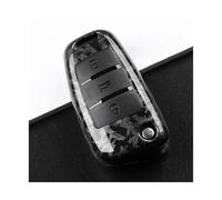 RORVECQ For C6 R8 A1 A3 Q3 A4 A5 Q5 A6 S6 A7 B6 B7 B8 8P 8V 8L TT RS For Sline ABS Carbon Fiber Car Key Case Cover(Forged texture,Single item)