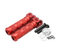 RORVECQ For CB50R CB125R B250R CB300R CB1100 RS SX CB1300SF CB600F CB900F VFR1200 Motorcycle Pedal Foot Pegs FootRest Footpegs(RED)