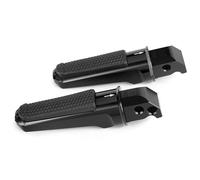RORVECQ For CB600F For HORNET CB1000R CBR600F CBR600RR CBR900RR CBR1000RR VTR1000 Rear Foot Pegs Passenger Pedals Footrest(BLACK)