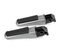 RORVECQ For CB600F For HORNET CB1000R CBR600F CBR600RR CBR900RR CBR1000RR VTR1000 Rear Foot Pegs Passenger Pedals Footrest(GRAY)