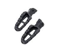 RORVECQ For DUCATI For HYPERMOTARD 821 For Multistrada MTS 950 1260 1200 Motorcycle Front Footrest Foot Pegs Pedals(BLACK,Cover)