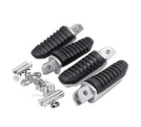 RORVECQ For GSXR1300 GSX1300R For Hayabusa GSX650F For VStrom 650 DL650 DL1000 GSF600 Front Back Rider Footrest Foot Peg Pedal