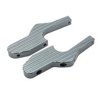 RORVECQ For GT GTS GTV 60 125 200 250 300 300ie Motorcycle Accessories Passenger Foot Peg Extensions Extended Footpegs(Titanium)