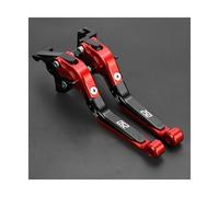 RORVECQ for HYOSUNG GT250R 2006 2007 2008 2009 2010 Motorcycle Extendable Folding Adjustable Brake Clutch Lever(Red Black)