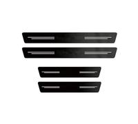 RORVECQ For Hyundai IFor Kona For Elantra For Getz For Ioniq For Sonata For Genesis For Azera For Solaris Trunk Bumper Sill Strip(4Pcs door sill)