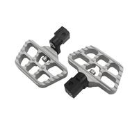 RORVECQ For Indian For Scout For Bobber For Twenty For Sixty ABS Front Footrest 360 Degree Adjustable Foot Pegs Rotatable FootPegs Rest(Black Silver)
