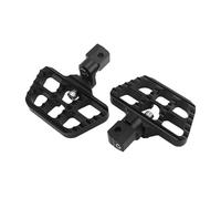 RORVECQ For Indian For Scout For Bobber For Twenty For Sixty ABS Front Footrest 360 Degree Adjustable Foot Pegs Rotatable FootPegs Rest(BLACK)
