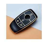 RORVECQ For Mercedes For Benz A C E S G Class GLC CLE CLA W177 W205 W213 W222 X167 AMG Key Case Cover TPU Car Shell Fob Holder(BLACK,4button)