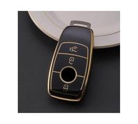 RORVECQ For Mercedes For Benz A C E S G Class GLC CLE CLA W177 W205 W213 W222 X167 AMG Key Case Cover TPU Car Shell Fob Holder(BLACK,3button)