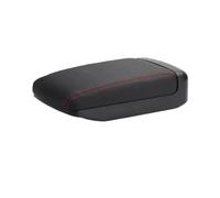 RORVECQ For MG ZS 2017 2018 2019 2020 2021 2022 Armrest Box Lengthen Heighten Retrofit Support Decoration Car Accessories(Black red line)