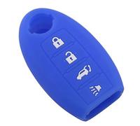 RORVECQ For Nissan For X-Trail For Qashqai For Cube For Juke For Pathfinder For TIIDA For Murano For Rouge Key Protective Cover Case(Blue)