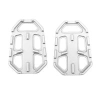 RORVECQ For R1200GS G310GS S1000XR 1 Pair CNC Aluminum Foot Peg Extender Pedal Rest Titanium Black(Titanium)