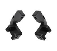 RORVECQ For R1250GS R1200GS LC ADV S1000XR R 1200 1250 GS For Adventure Passenger Footrest Relocation Rear Set Foot Pegs(BLACK)