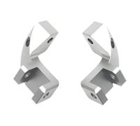 RORVECQ For R1250GS R1200GS LC ADV S1000XR R 1200 1250 GS For Adventure Passenger Footrest Relocation Rear Set Foot Pegs(Silver)