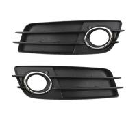 RORVECQ For S4 A4-Sline B8 8K0807682C 8K0807681 Car-Styling Front Bumper Lamp Trim Cover Grill Left Right Fog Light Lamp Grille(Left and Right)