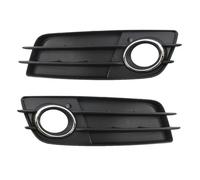 RORVECQ For S4 A4-Sline B8 8K0807682C 8K0807681 Styling Front Bumper Lamp Trim Cover Grill Left Right Fog Light Lamp Grille(Left and Right)