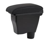 RORVECQ For Smart For Fortwo Armrest For Mercedes For Smart 453 For Fortwo For Forfour 2015-2018 Car Armrest Box(B2 genuine leather)