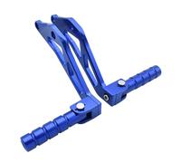 RORVECQ For Sur-Ron For Light Bee X S For Segway X160 X260 Electric Dirt Bike Motorcycle CNC Rear Passenger Foot Peg Rests Pedal Peg Bracket(Blue)