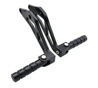 RORVECQ For Sur-Ron For Light Bee X S For Segway X160 X260 Electric Dirt Bike Motorcycle CNC Rear Passenger Foot Peg Rests Pedal Peg Bracket(BLACK)