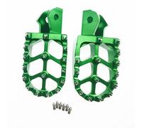 RORVECQ For SurRon For Sur-Ron For Light Bee X S CNC Aluminum Foot Pegs Rest Footpegs Electric Motorcycle(Green)