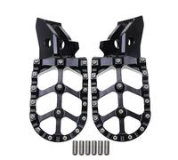 RORVECQ For Surron For Sur-Ron For Ultra Bee Off-Road Electric Vehicle EnduroDirt Bike Motorcycle Footpeg Footpedal Footrest Foot Pegs(BLACK)
