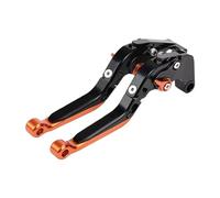 RORVECQ for VOGE DS625X DS525X DSX525 DSX625 625DSX 525DSX 2025 Motorcycle Adjustable Folding Brake Clutch Levers(Black Orange)