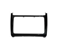 RORVECQ For VW For Polo 2014-2017 Dashboard Radio Panel | Autoradio Dashboard Panel Refitting Radio Audio Fascia Trim Bezel Faceplate(Piano black)