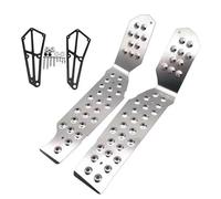 RORVECQ For X-ADV 750 2017 2018 2019 2020 2021 2022 2023 Motorcycle Stainless Sttel Footrest FootBoard Foot Plate Board Pedals