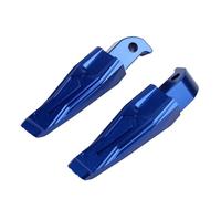 RORVECQ For Y&amaha NMAX155 For TMAX 530 MT-07 Rear Passenger Foot Peg Footrests CNC Aluminum Alloy Motorcycle Accessories(Blue)